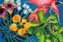 Load image into Gallery viewer, Tropical Whirl Giclee on Canvas