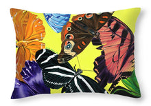 Load image into Gallery viewer, Butterfly Waltz - Throw Pillow