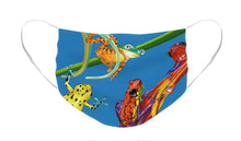 Load image into Gallery viewer, Frog Quartet - Face Mask