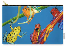 Load image into Gallery viewer, Frog Quartet - Carry-All Pouch
