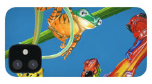 Load image into Gallery viewer, Frog Quartet - Phone Case