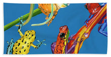 Load image into Gallery viewer, Frog Quartet - Bath Towel