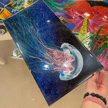 Load image into Gallery viewer, Jellyfish Rising 10x20" Poster