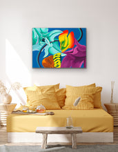Load image into Gallery viewer, Succulent Tango Giclee on Canvas
