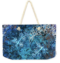 Load image into Gallery viewer, Blue Dragon Duo - Weekender Tote Bag