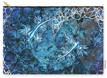 Load image into Gallery viewer, Blue Dragon Duo - Carry-All Pouch