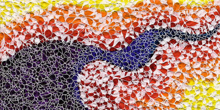 Teardrops and Rainbows 12x24