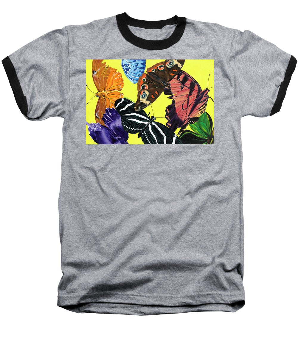Butterfly Waltz - Baseball T-Shirt