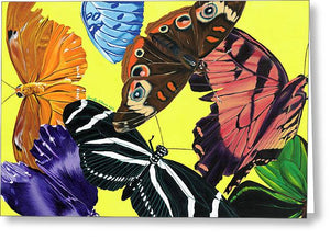Butterfly Waltz - Greeting Card