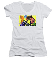 Load image into Gallery viewer, Butterfly Waltz - Women&#39;s V-Neck
