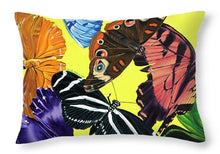 Load image into Gallery viewer, Butterfly Waltz - Throw Pillow
