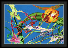 Load image into Gallery viewer, Enter the Orchids  - Framed Print
