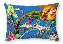 Load image into Gallery viewer, Enter the Orchids  - Throw Pillow
