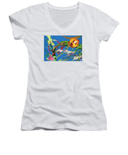 Load image into Gallery viewer, Enter the Orchids  - Women&#39;s V-Neck
