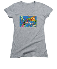 Load image into Gallery viewer, Enter the Orchids  - Women&#39;s V-Neck
