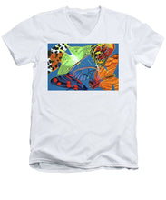 Load image into Gallery viewer, Flutter - Men&#39;s V-Neck T-Shirt
