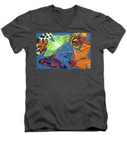 Flutter - Men's V-Neck T-Shirt