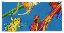 Load image into Gallery viewer, Frog Quartet - Bath Towel
