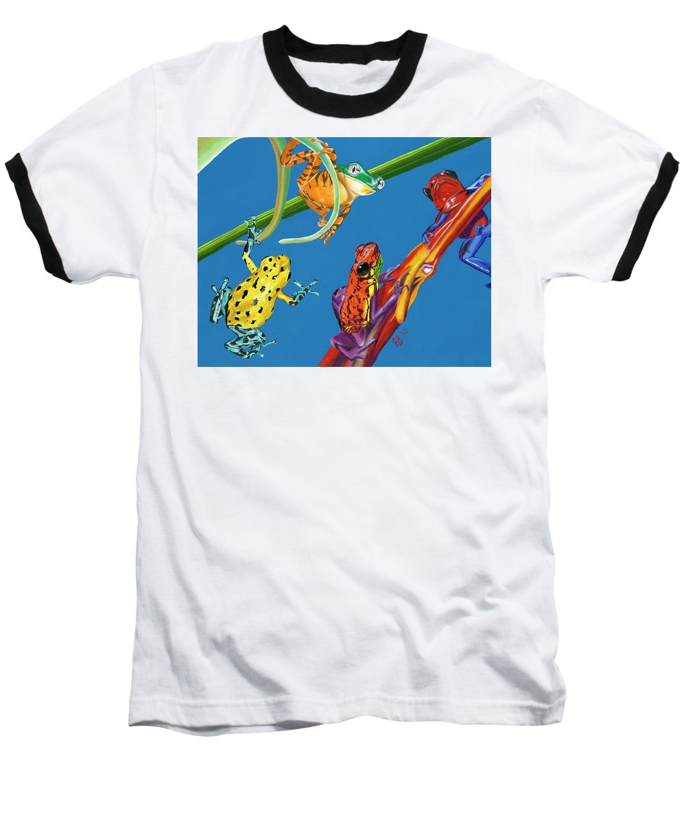 Frog Quartet - Baseball T-Shirt