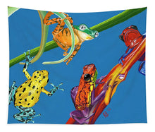 Load image into Gallery viewer, Frog Quartet - Tapestry
