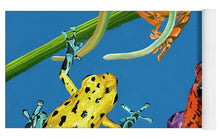 Load image into Gallery viewer, Frog Quartet - Yoga Mat
