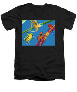 Frog Quartet - Men's V-Neck T-Shirt
