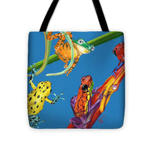 Load image into Gallery viewer, Frog Quartet - Tote Bag
