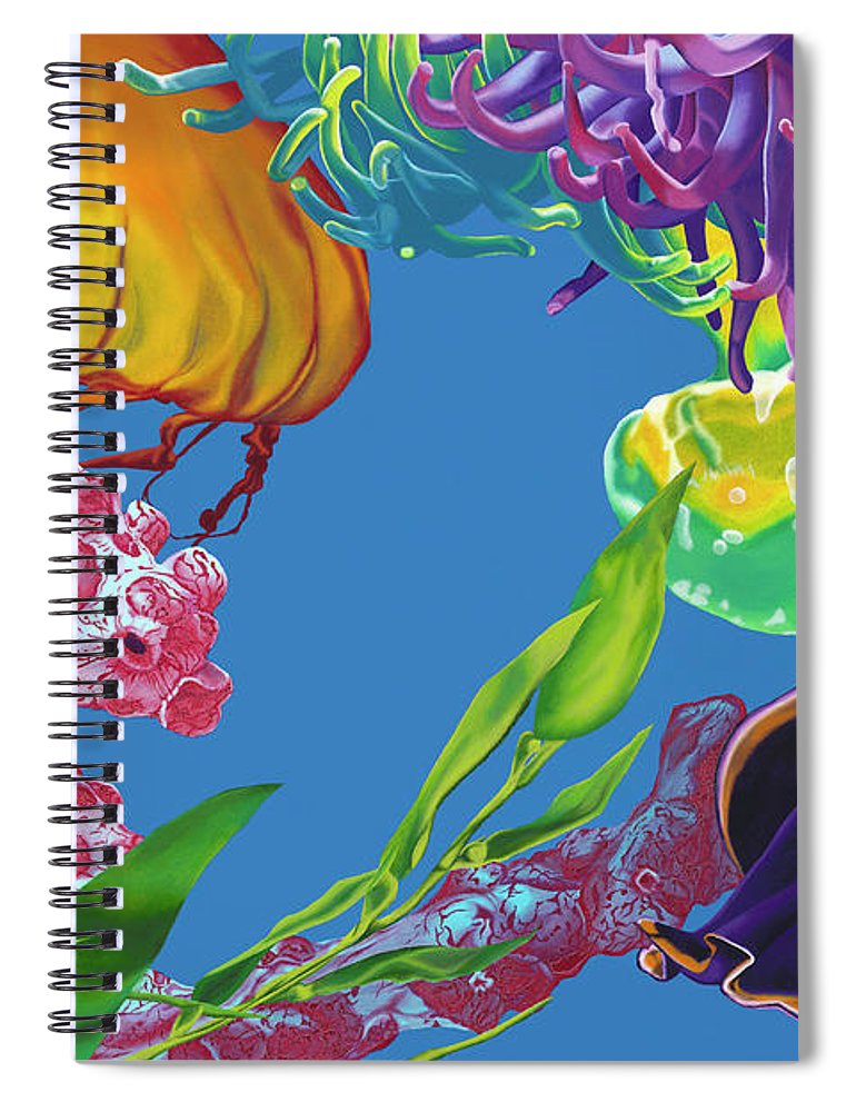 Jelly Undulations - Spiral Notebook