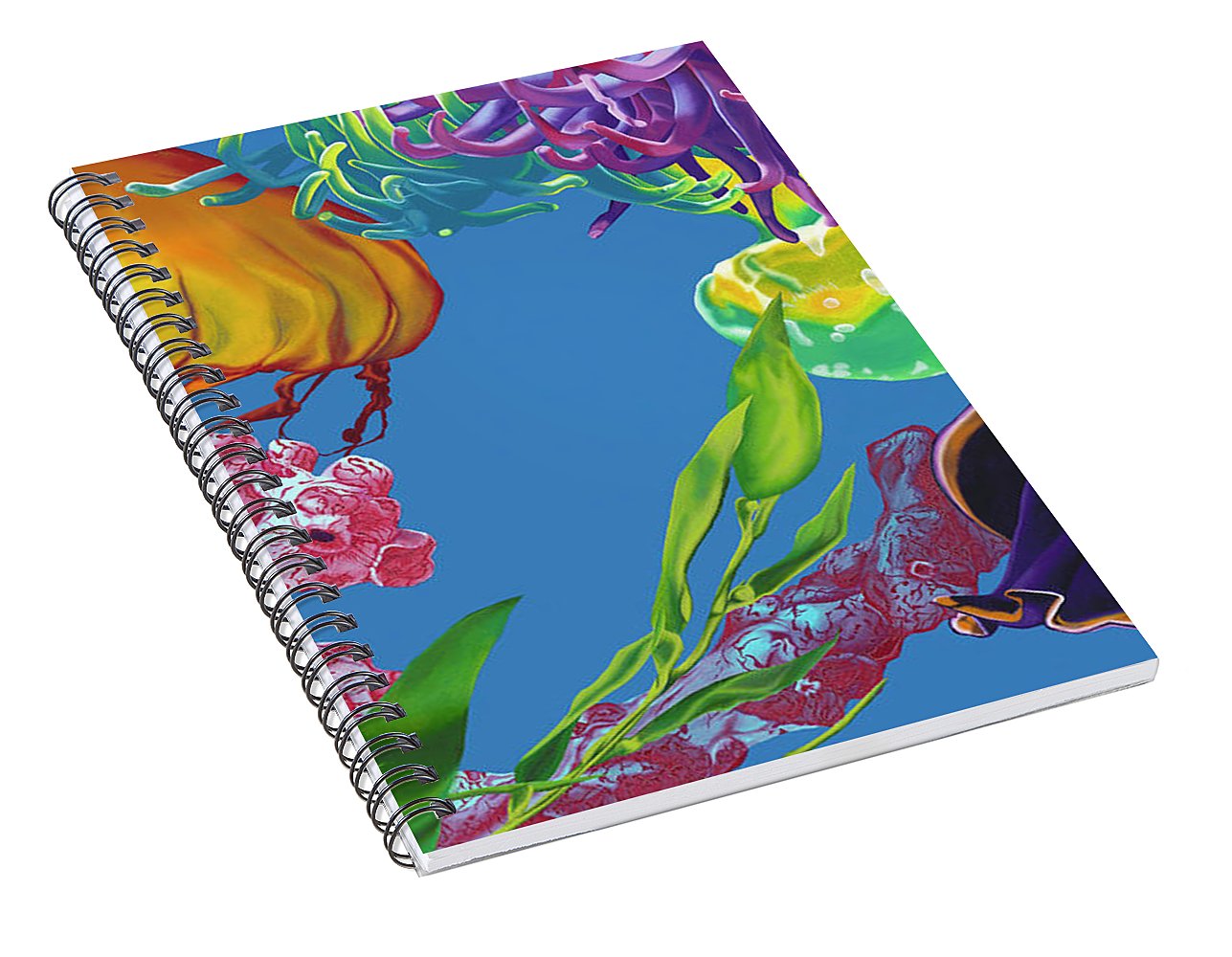 Jelly Undulations - Spiral Notebook