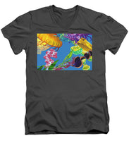 Load image into Gallery viewer, Jelly Undulations - Men&#39;s V-Neck T-Shirt
