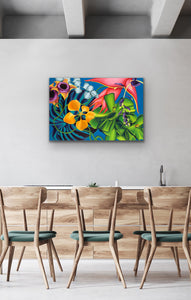 Tropical Whirl Giclee on Canvas