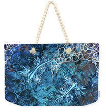 Load image into Gallery viewer, Blue Dragon Duo  - Weekender Tote Bag

