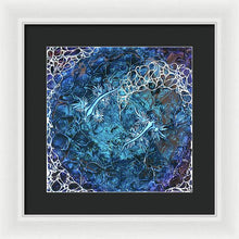 Load image into Gallery viewer, Blue Dragon Duo  - Framed Print
