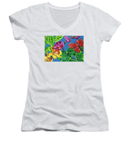 Load image into Gallery viewer, Bursting Forth - Women&#39;s V-Neck
