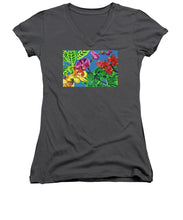 Load image into Gallery viewer, Bursting Forth - Women&#39;s V-Neck
