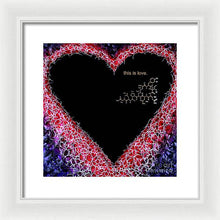 Load image into Gallery viewer, For the Love of Science-Oxytocin - Framed Print
