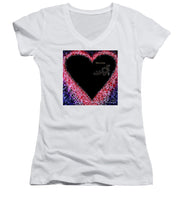 Load image into Gallery viewer, For the Love of Science-Oxytocin - Women&#39;s V-Neck
