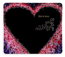 Load image into Gallery viewer, For the Love of Science-Oxytocin - Blanket
