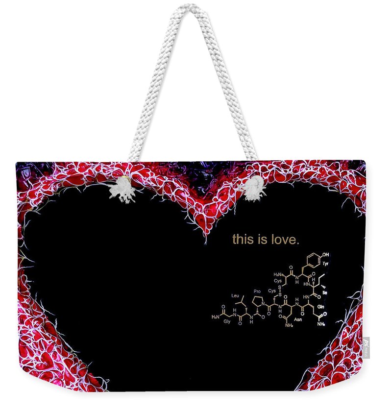 For the Love of Science-Oxytocin - Weekender Tote Bag