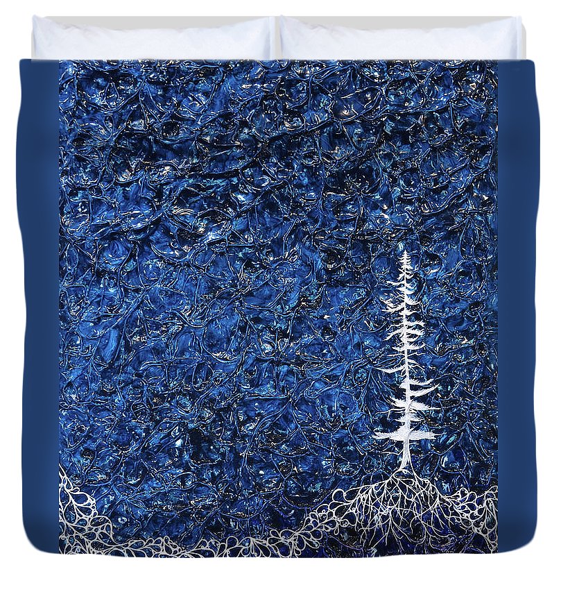 River and Pine  - Duvet Cover