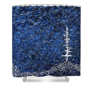 River and Pine  - Shower Curtain