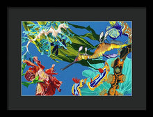 Load image into Gallery viewer, Seadragon&#39;s Surpise  - Framed Print
