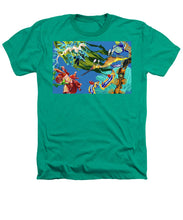 Load image into Gallery viewer, Seadragon&#39;s Surpise  - Heathers T-Shirt

