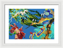Load image into Gallery viewer, Seadragon&#39;s Surpise  - Framed Print
